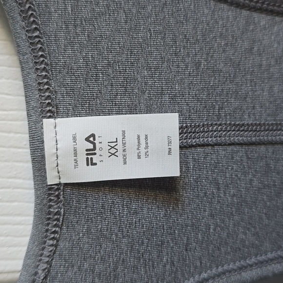 Fila Dri-Fit razor back fitted work out tank - Picture 2 of 5